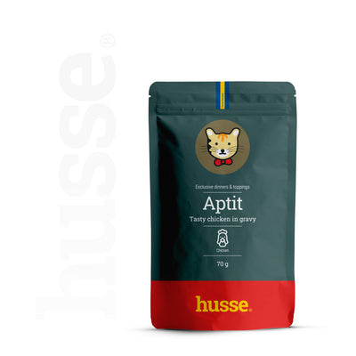 Aptit Kyckling, 70 g | Chicken meal topper for cats