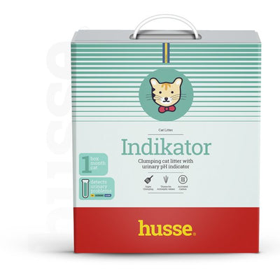 Indikator, 6 L | Bentonite clay cat litter with urinary pH indicator