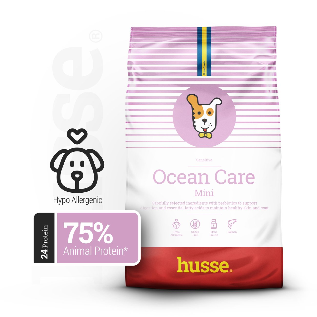Sensitive Ocean Care Mini | Gluten free recipe with a single animal protein source