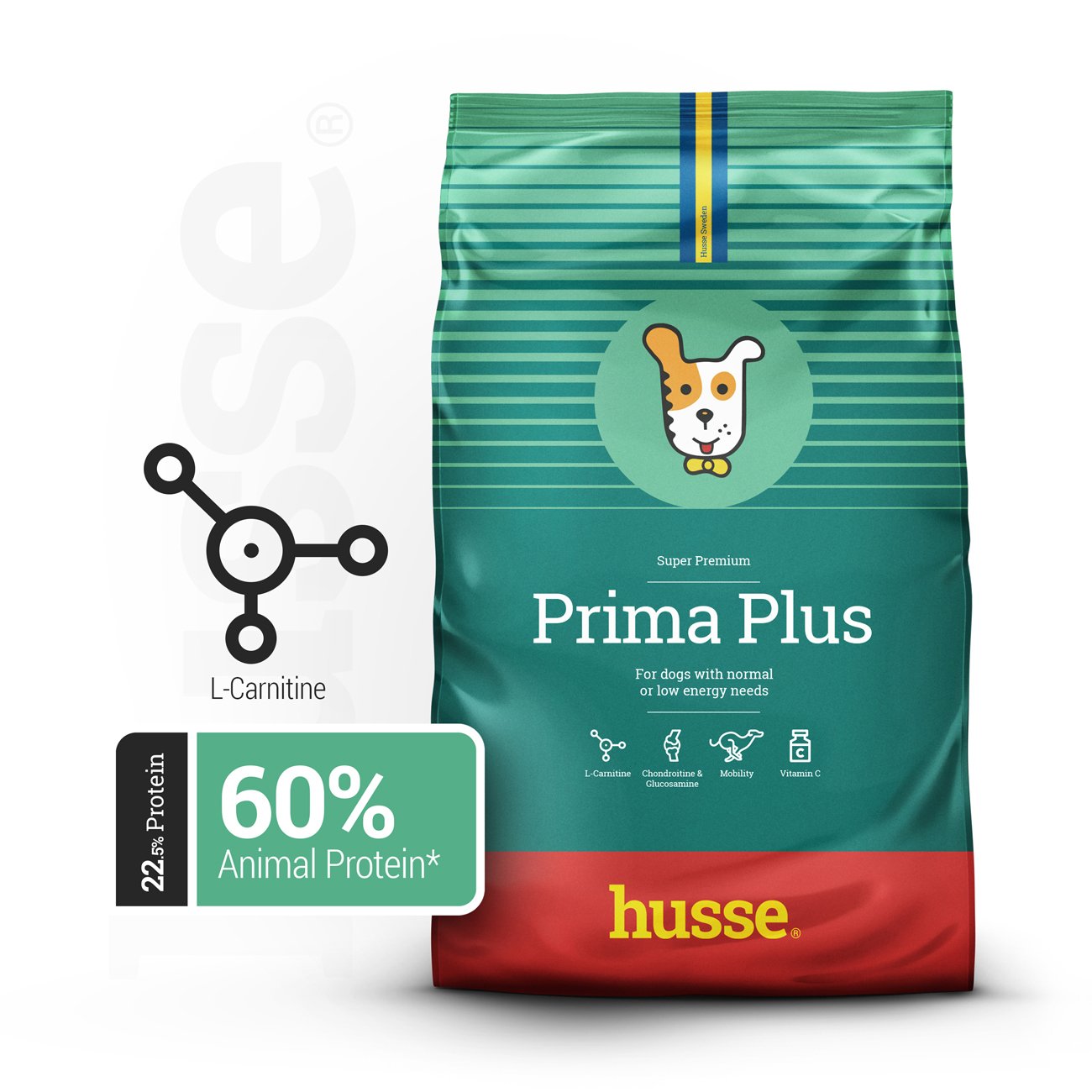 Prima Plus | Maintenance dog food with moderate fat & calorie content (free sample - one pack per customer)