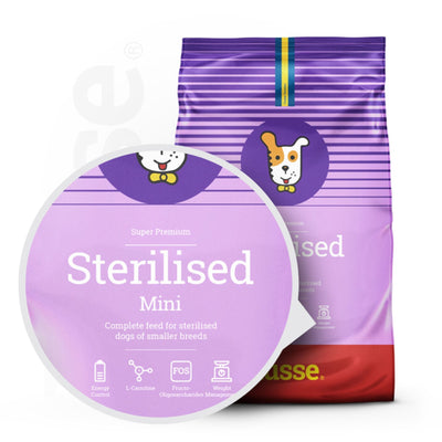 Sterilised Mini | Complete nutrition with high protein for body condition maintenance (free sample - one pack per customer)