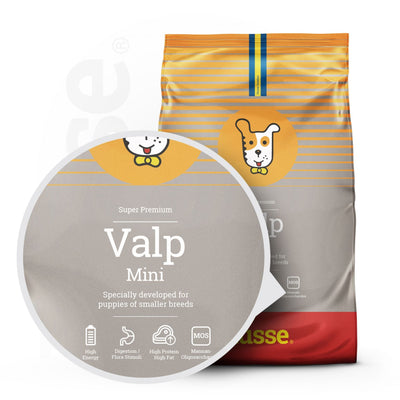 Valp Mini | Dry food that supports the developmental needs of small breed puppies (free sample - one pack per customer)