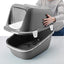 Lux | Hooded litter box with carbon filter for odour control