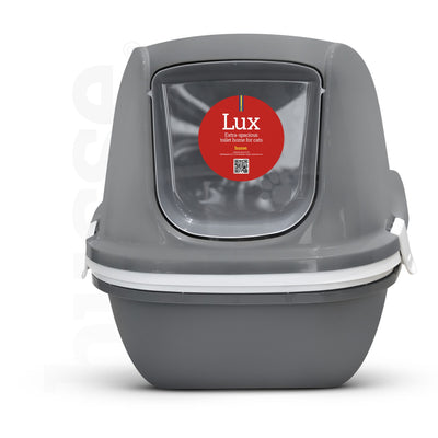 Lux | 臭気を抑えるカーボンフィルター付きフード付きトイレ
