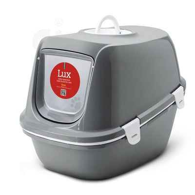 Lux | 臭気を抑えるカーボンフィルター付きフード付きトイレ