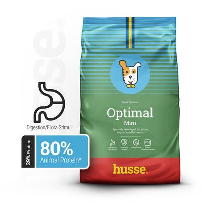 Optimal Mini | Gluten free dog dry food designed to meet high energy needs