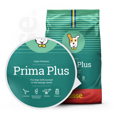 Prima Plus | Maintenance dog food with moderate fat & calorie content