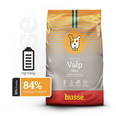 Valp Mini | Dry food that supports the developmental needs of small breed puppies