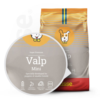 Valp Mini | 小型犬の子犬の発育をサポートするドライフード（無料サンプル - 1人1パック）